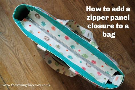 How To Add A Zip Panel To An Open Top Bag Leathertotebagwithzipper