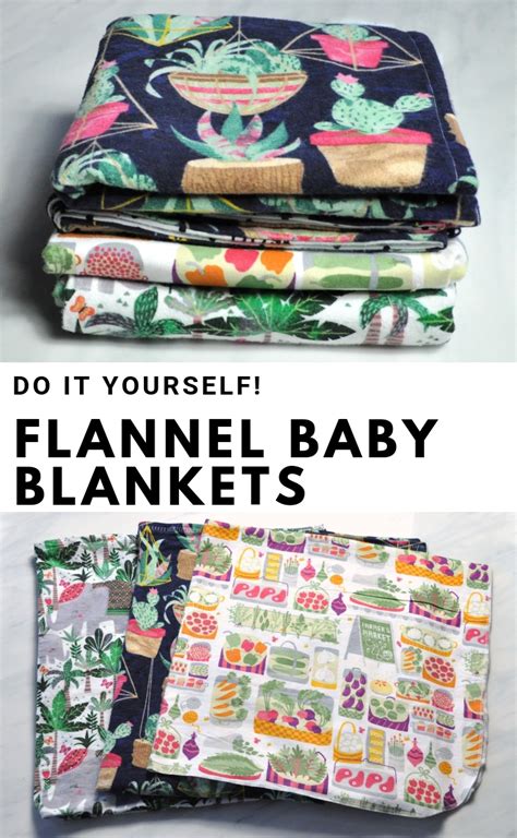 Diy Flannel Receiving Blankets 3 Easy Ways Kara Metta