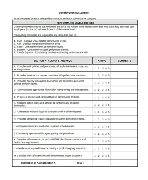 Free Sample Evaluation Forms In Pdf Excel Ms Word Hot Sex Picture