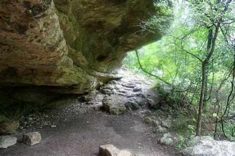 Indian Cave At Mother Neff State Park Texas
