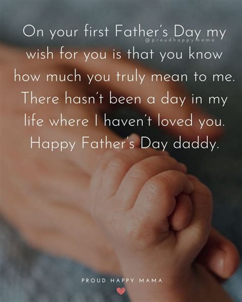 20 Happy First Fathers Day Quotes And Sayings With Images
