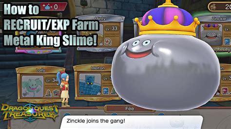 Dragon Quest Treasures How To Findfarmget Metal Slime King Youtube