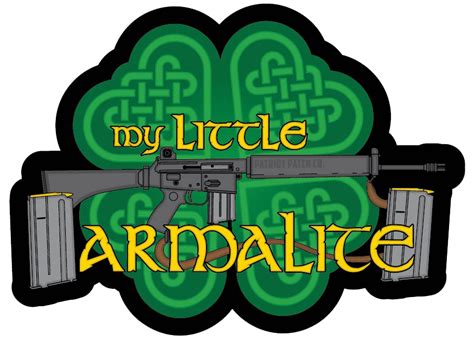 My Little Armalite Sticker Patriot Patch Company Llc