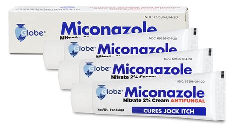 Buy Globe Miconazole Nitrate 2 Antifungal Cream Cures Most Athletes
