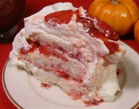 Strawberry Angel Cake Recipe