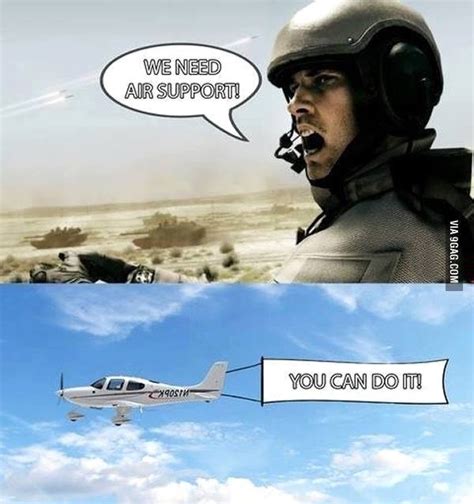 We Need Air Support Meme Guy