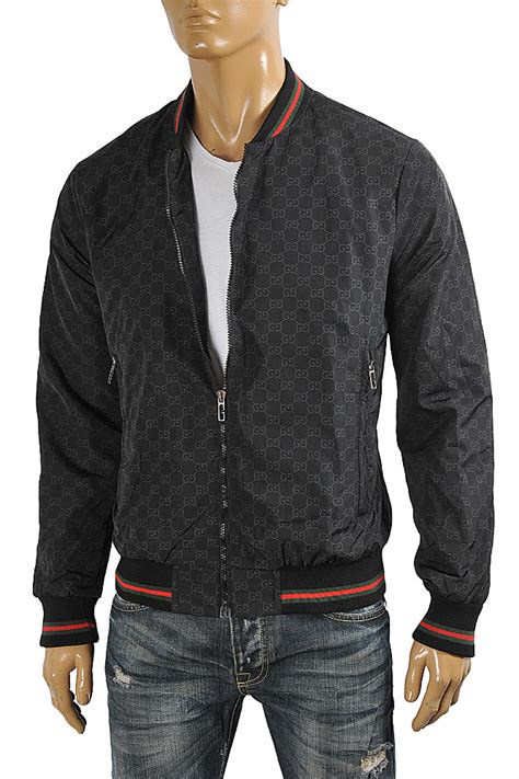 Mens Designer Clothes Gucci Mens Gg Bomber Jacket 167