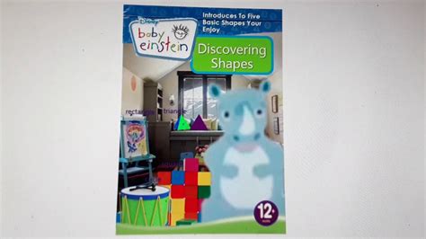 Baby Einstein Discovering Shapes 2009 Dvd Cover Youtube