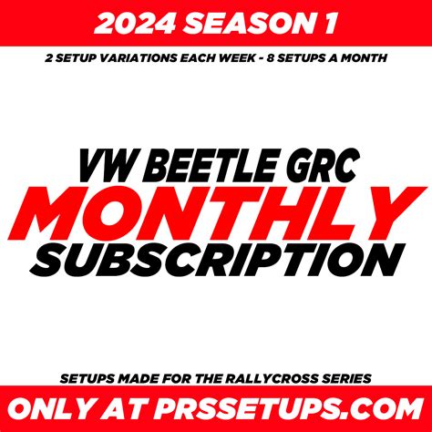 Vw Beetle Grc Premier Racing Setups