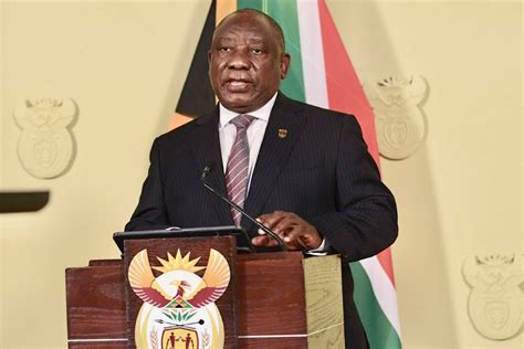 Ramaphosa has long been considered a potential presidential candidate and ran in the 1997 anc presidential election, losing to thabo mbeki. READ IN FULL: President Cyril Ramaphosa's address to the ...