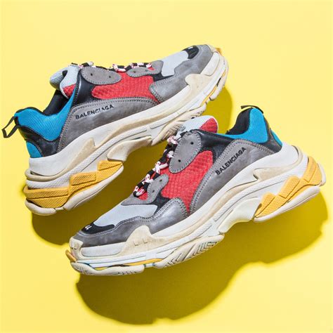 More details balenciaga track colorblock trainer sneakers details balenciaga trainer sneaker in mesh, fabric, faux suede and faux leather (polyurethane). These Balenciaga Sneakers Are The Reason Ugly Sneakers Are ...