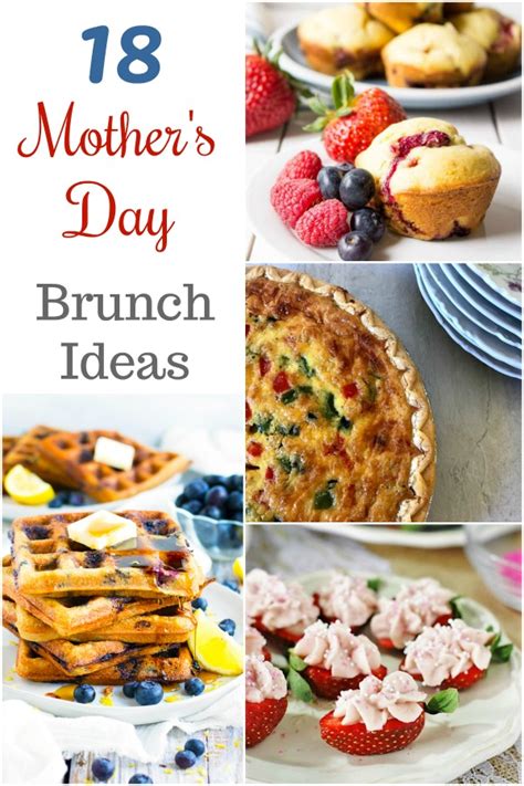 18 Mothers Day Brunch Ideas
