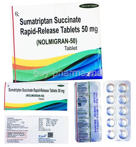 Buy Sumatriptan Rapid Release Tablet Imitrex Online Buy Pharma Md