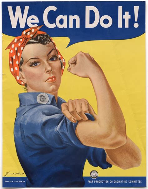 We Can Do It World War II Posters At The Still Picture Branch The