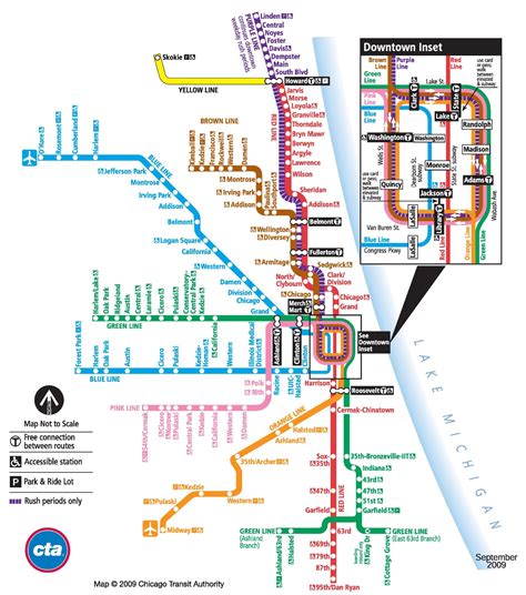 Map Of Chicago Transport Transport Zones And Public T - vrogue.co