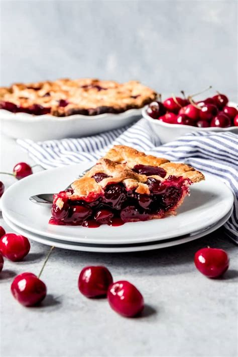 Easy Homemade Bing Cherry Pie Recipe 2023 Atonce