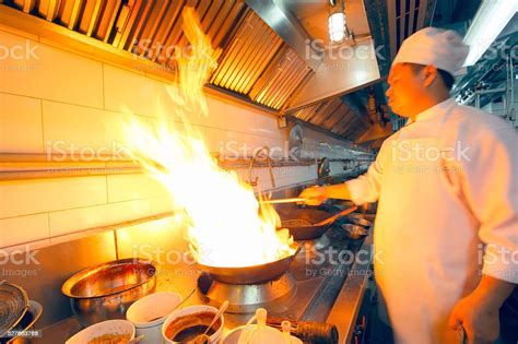 Professional Chef Cooking Stock Photo Download Image Now Activity