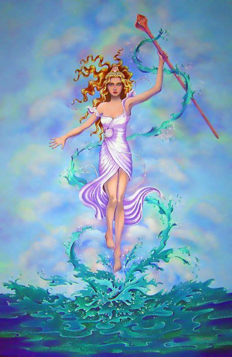 Goddess Of The Sea Lisa Shea Online Art Gallery