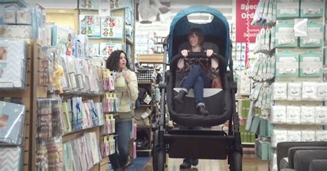 Stroller Company Makes Full Size Version For Adults To Try