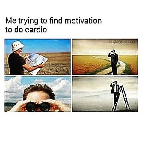 Trying To Find Motivation To Do Cardio Gym Humor Workout Humor Dc