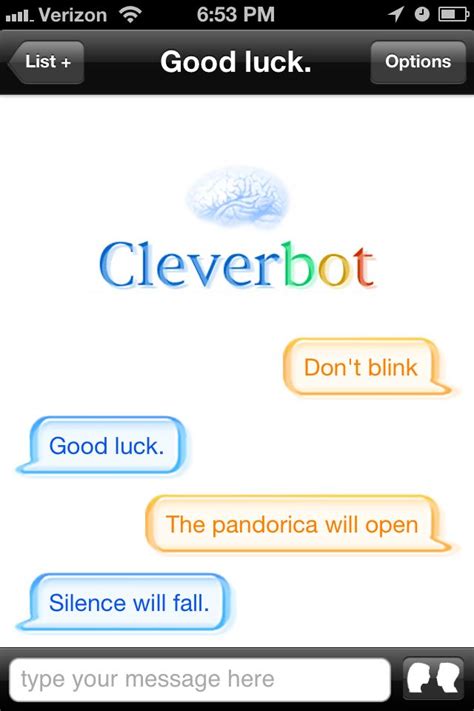 Faster than you can believe. Cleverbot is awesome!!! Doctor Who FTW! | Don't blink, Doctor, Doctor who