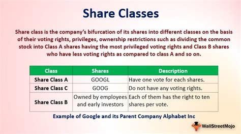 Share Classes (Definition) | Top 7 Types of Shares Class You Must Know!