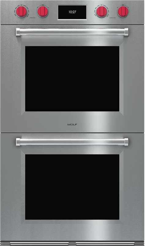 Wolf Do30pmsph 30 Inch Double Smart Electric Wall Oven With 51 Cu Ft