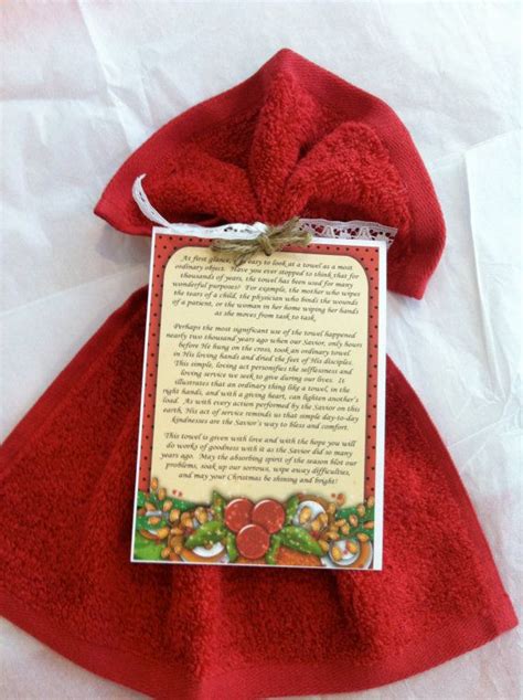 It's a great way to show you feel like family. Christmas Gift Towel by sweetclicks on Etsy, $5.00 ...