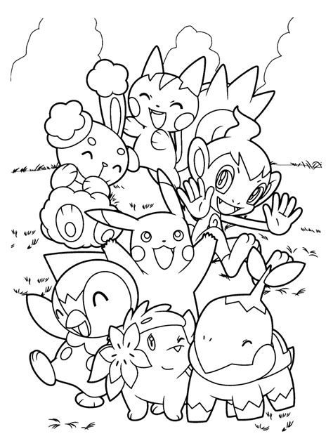 Pokemon Coloring Games Characters Coloriage Pokemon Coloriage
