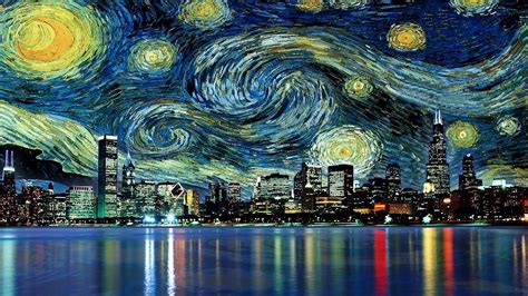 Starry Night Wallpaper Laptop Ex Wallpaper