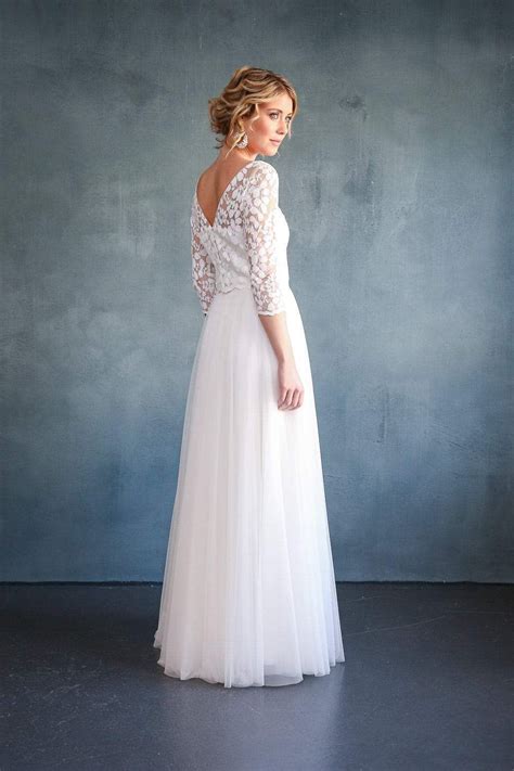 Irenekleider beach kurze brautkleider/ hochzeitskleider günstig kaufen. Bodenlanger Braut Rock aus fließendem Softtüll - Christy ...
