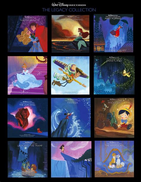 Lorelay Bove The Legacy Collection Disney Music Emporium Cd Cover Art