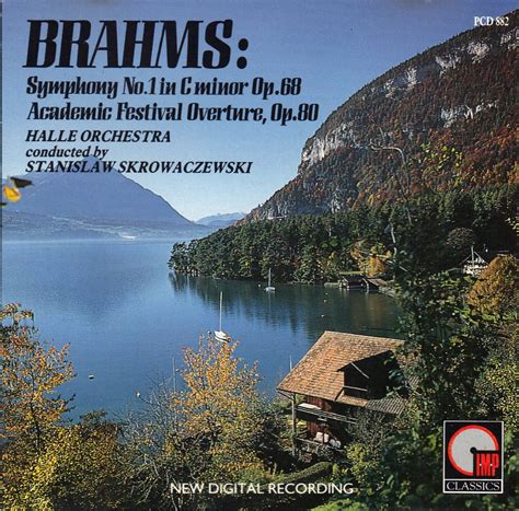 brahms symphony no 1 academic festival overture brahms johannes skrowaczewski stanislaw