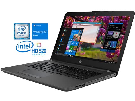 Hp 240 G6 14 Hd Notebook Intel Dual Core I3 6006u 20ghz 16gb Ram