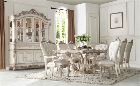 Traditional Dining Room Furniture White Formal Dining