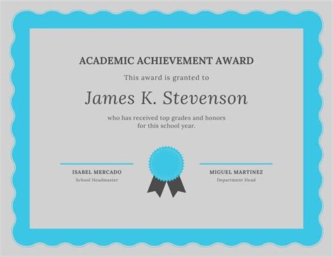 Free Academic Certificates Templates To Customize Canva Inside