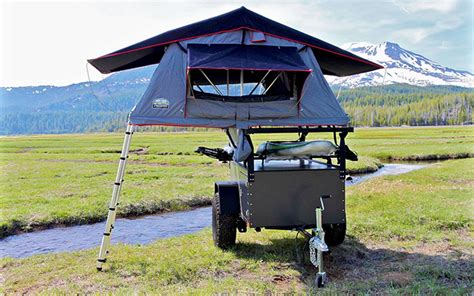 Small Tent Trailers Lightweight Tent Trailers For Camping Savage Camper