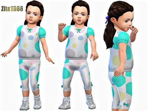 Base Game Maxis Match Found In Tsr Category Children And Toddler Clothing Sets Sims 4 Cc