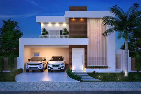 Do it all online at your own convenience. Modern Double Story House Plan With Clean Façade | Acha Homes