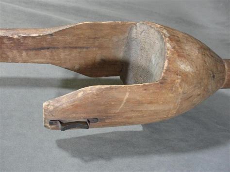 Mid 19thc Antique Civil War Period Carved Wood Peg Leg