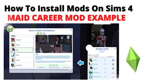 How To Install The Maid Career Mod For Sims 4 2022 Youtube