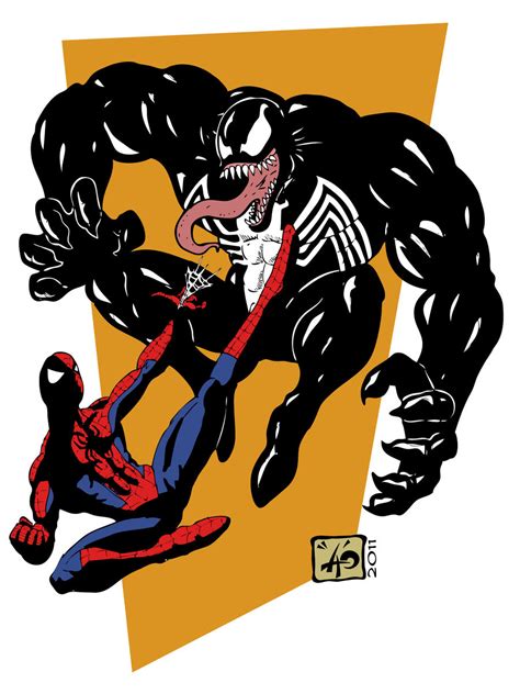 Spiderman Vs Venom By Andixwolv On Deviantart
