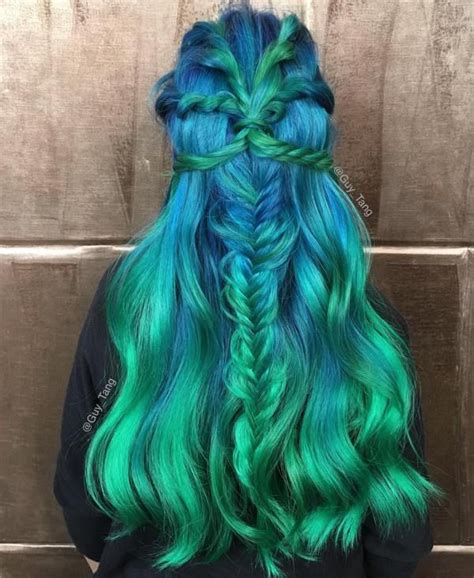 25 Green Hair Color Ideas To Rock In 2023 The Right Hairstyles