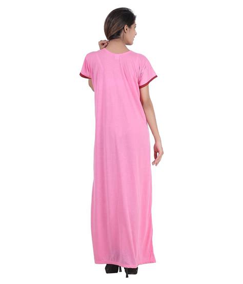 Buy Glossia Cotton Nighty And Night Gowns Multi Color Online At Best Prices In India Snapdeal