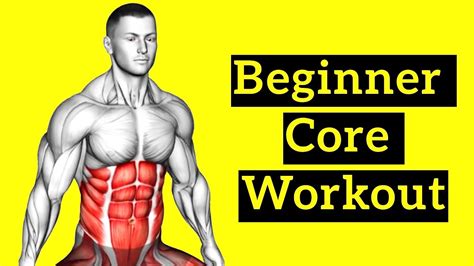 Core Strengthening Exercises For Beginners At Home Youtube