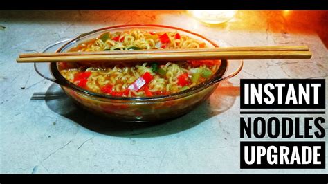 How To Elevate Instant Noodles Noodles Upgrade Youtube