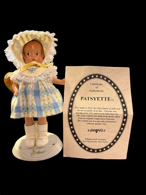 Effanbee Patsyette Doll Vintage 90s 9 Inches Etsy