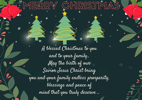A Blessed Christmas To You Free Merry Christmas Wishes Ecards 123