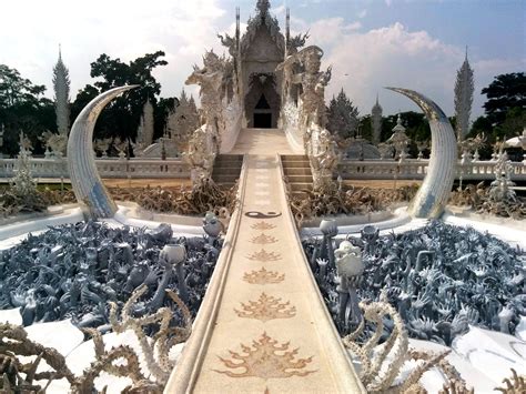 The White Temple In Thailand Between Dream And Nightmare Collateral