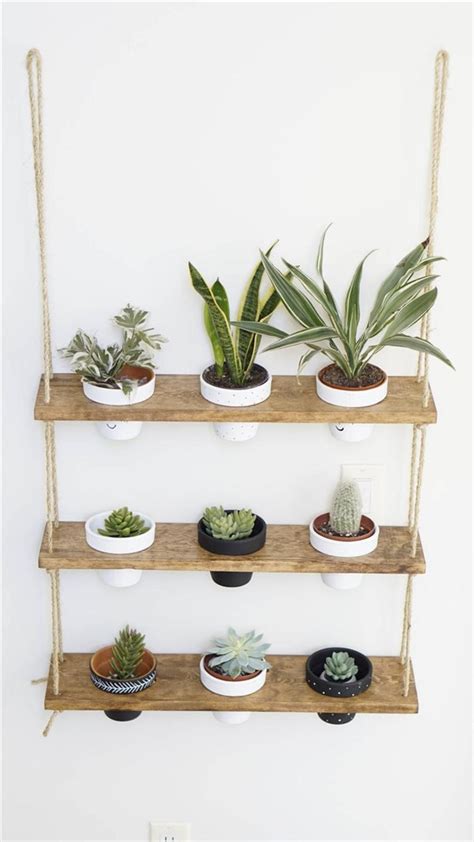 Hanging Plant Shelf For Better Indoor And Outdoor Decoration